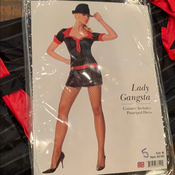 Lady gangsta. Leg avenue. Gangster - Picture 1 of 4